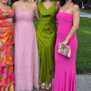 Rat and Boa Navarra Lime Dress in Small